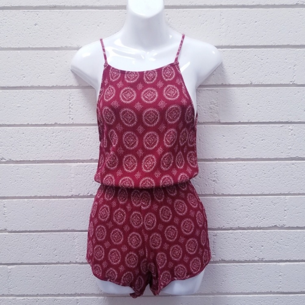 Red romper